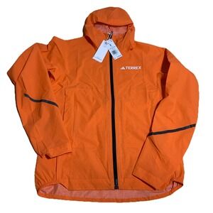 ADIDAS TERREX XPERIOR HYBRID S RAIN.RDY JACKET‎ $180 RETAIL IP1420 ORANGE